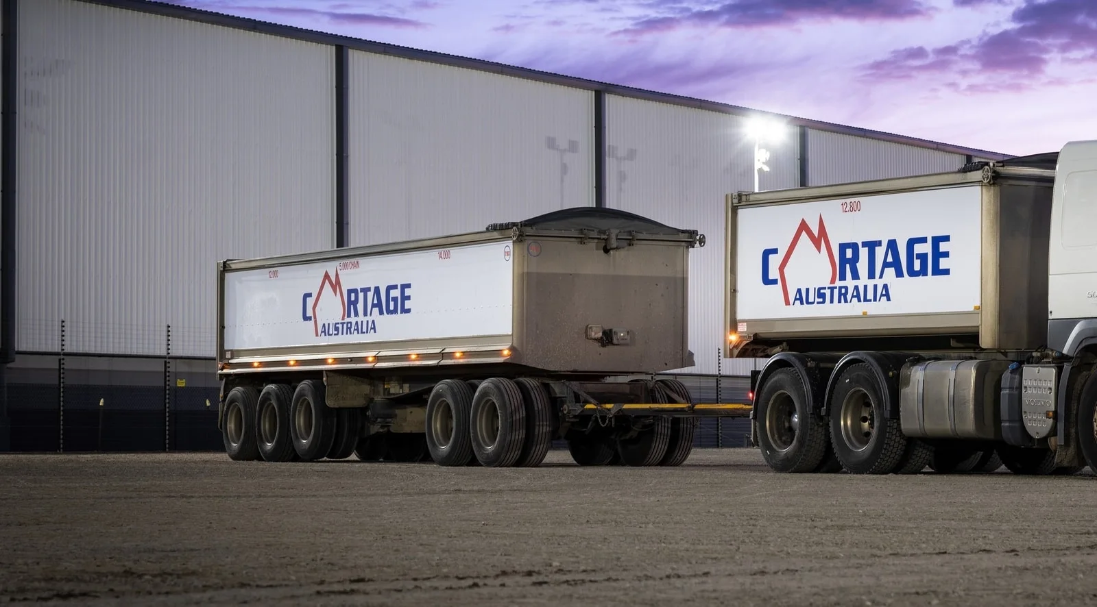 Five axle combination